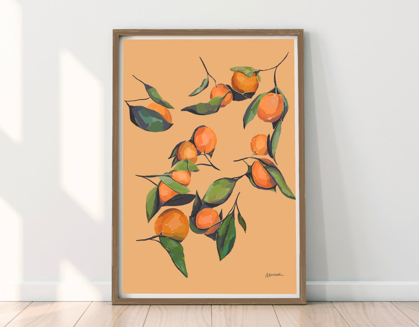 Seville Oranges Print