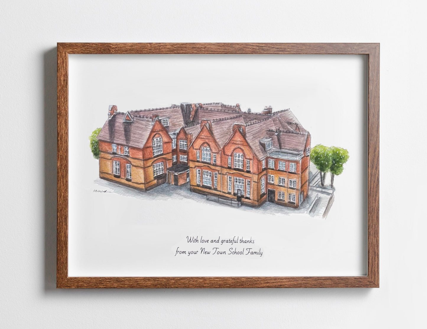 Custom School Painting