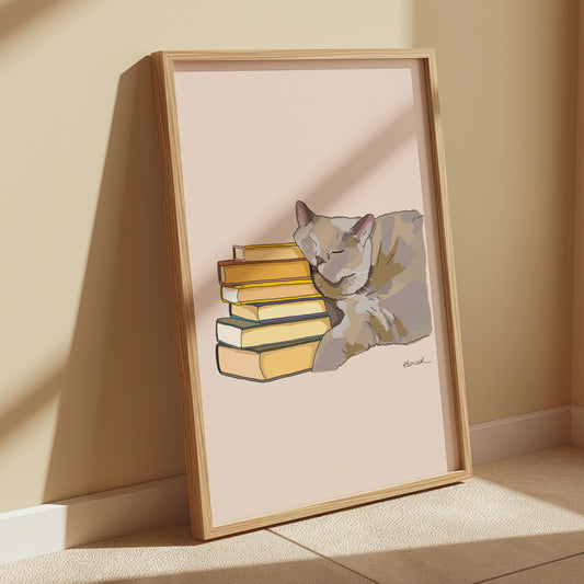 Sleepy Cat Books Print