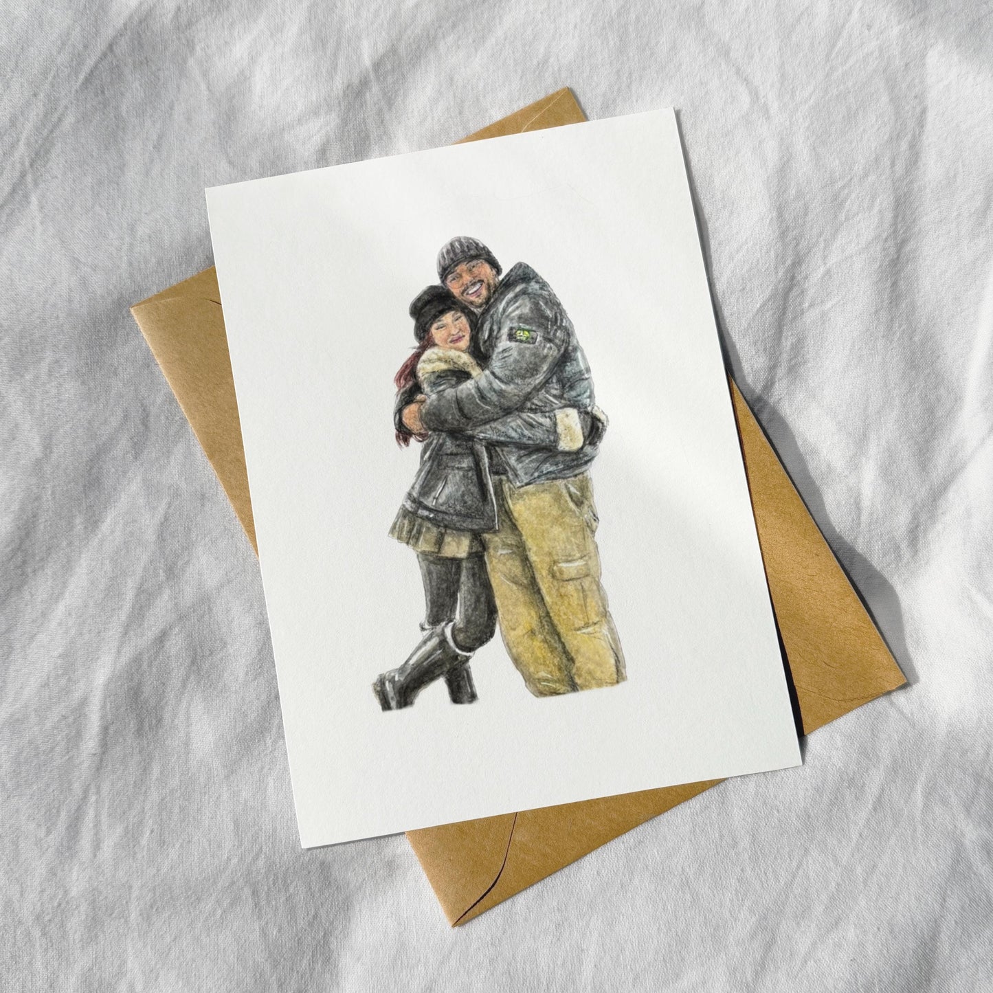 Hand Painted Birthday Card
