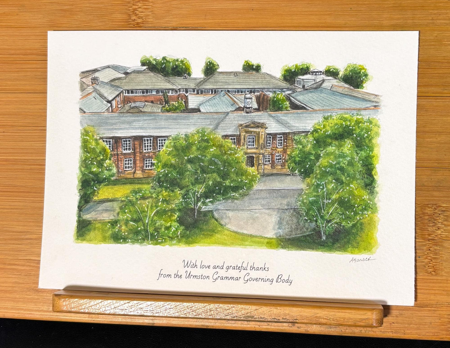 Custom School Painting