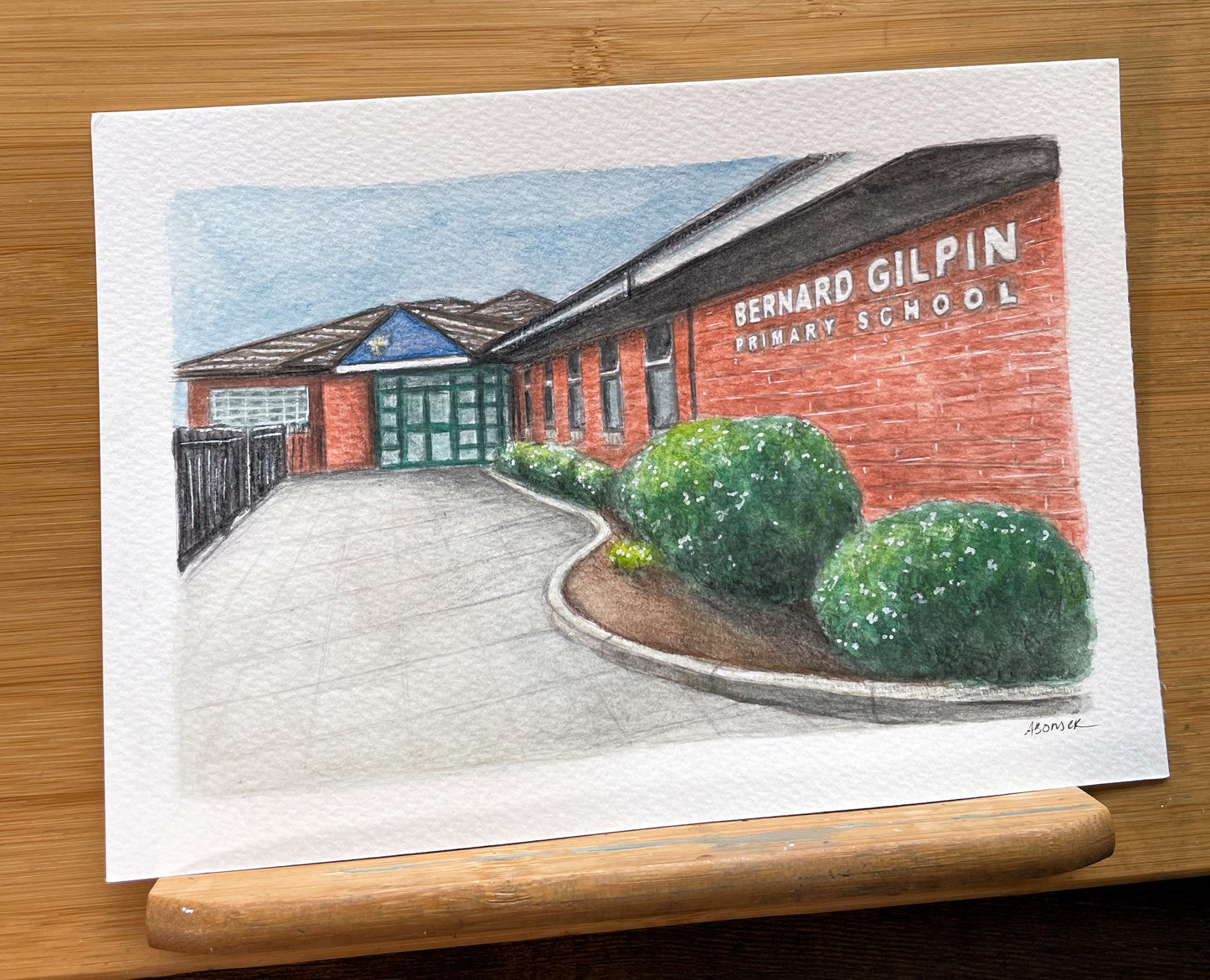 Custom School Painting