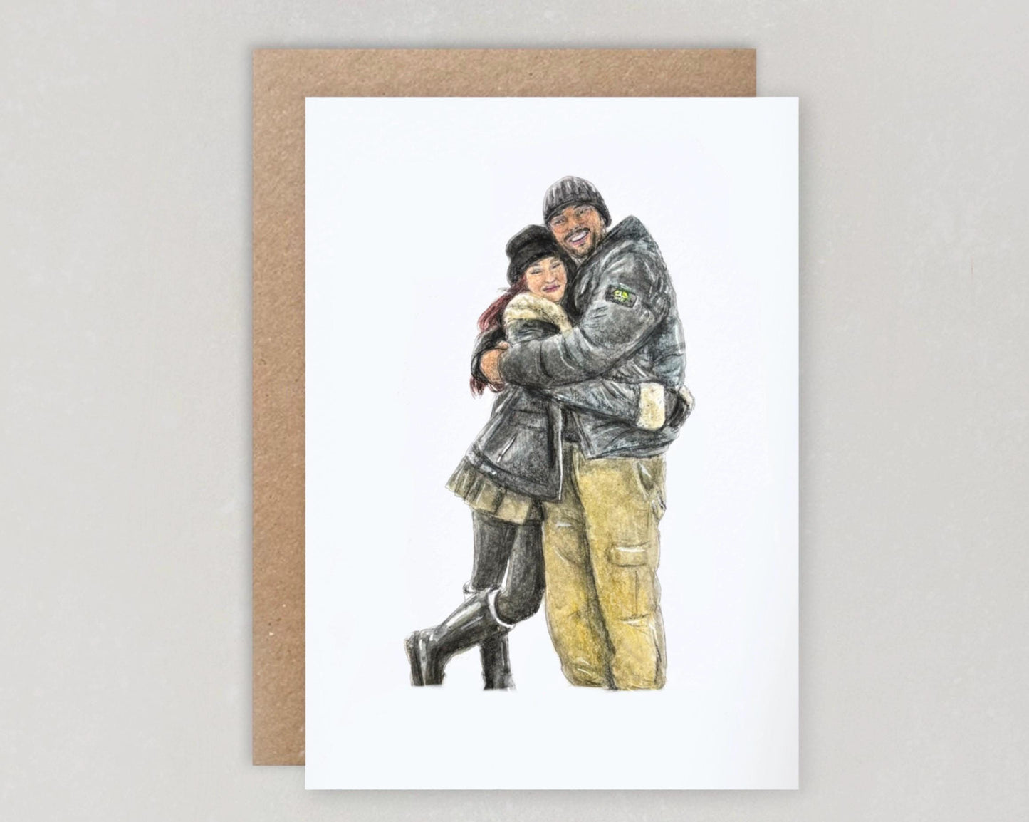 Hand Painted Birthday Card