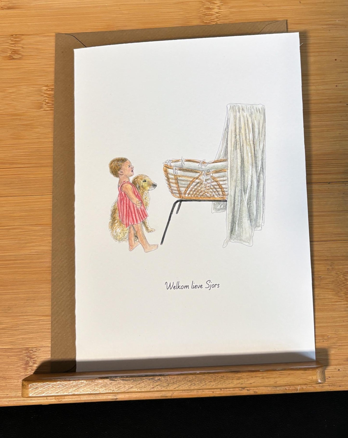 Hand Painted Birthday Card